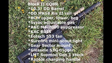 Block II CQBR MK18 Suppressed
