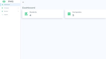 Placement Management System Project in python flask with MySQL Database