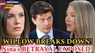 Willow Breaks Down! Michael’s Visit Ends in CHAOS – Nina’s Shocking Betrayal Exposed!