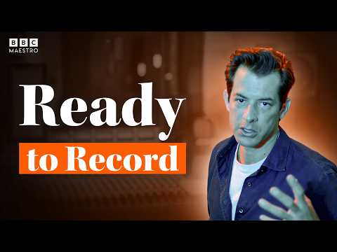 Inside The Studio How Mark Ronson Prepares To Create Music Meet Your Maestro BBC Maestro