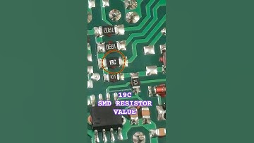 19C SMD Resistor Value #electricalengineering #smdresistor