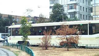 Trams Streetcars In Moscow, Russia Metro - Ulitsa Podbelskova