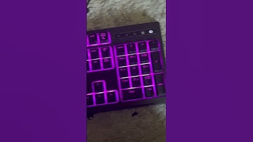 #keyboard #gaming how to turn on the lights for your razer ornata chroma