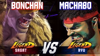 Sf6 Bonchan Sagat Vs Machabo Ryu High Level Gameplay
