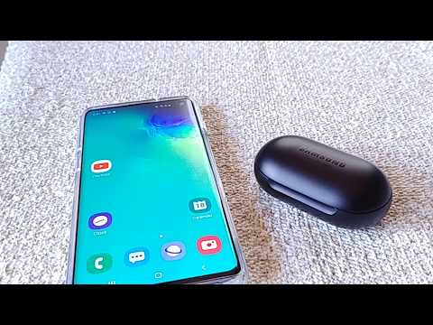 How to setup Samsung Galaxy Buds with Samsung S10 Android phone