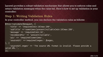 How to Add Error Messages in Laravel Validation