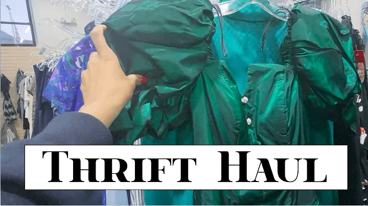 Thrift with Me | Spring Finds Haul | Styling Try-on Haul |  Model Image