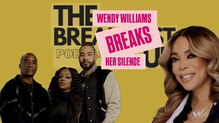 WENDY WILLIAMS BREAKS HER SILENCE ON THE BREAKFAST CLUB