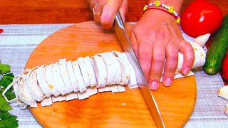 видео: БОЖЕ КАК ВКУСНО!Беру обычный ФАРШ и ЛАВАШ, а получается такая ВКУСНЯТИНА!Очень вкусный обед или ужин картинка: БОЖЕ КАК ВКУСНО!Беру обычный ФАРШ и ЛАВАШ, а получается такая ВКУСНЯТИНА!Очень вкусный обед или ужин