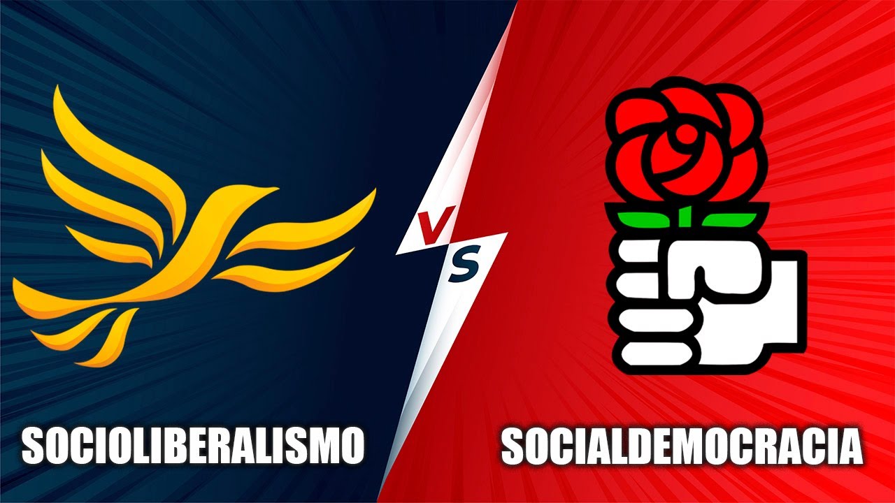 SOCIOLIBERALISMO VS SOCIALDEMOCRACIA - Historia y comparación
