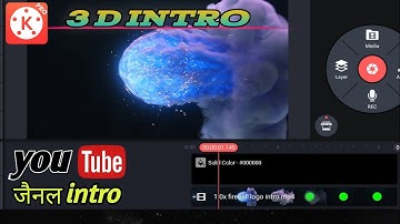 How to make a 3D intro in kinemaster/youtube channel intro kaise banaye (Mobile se)#channelintro