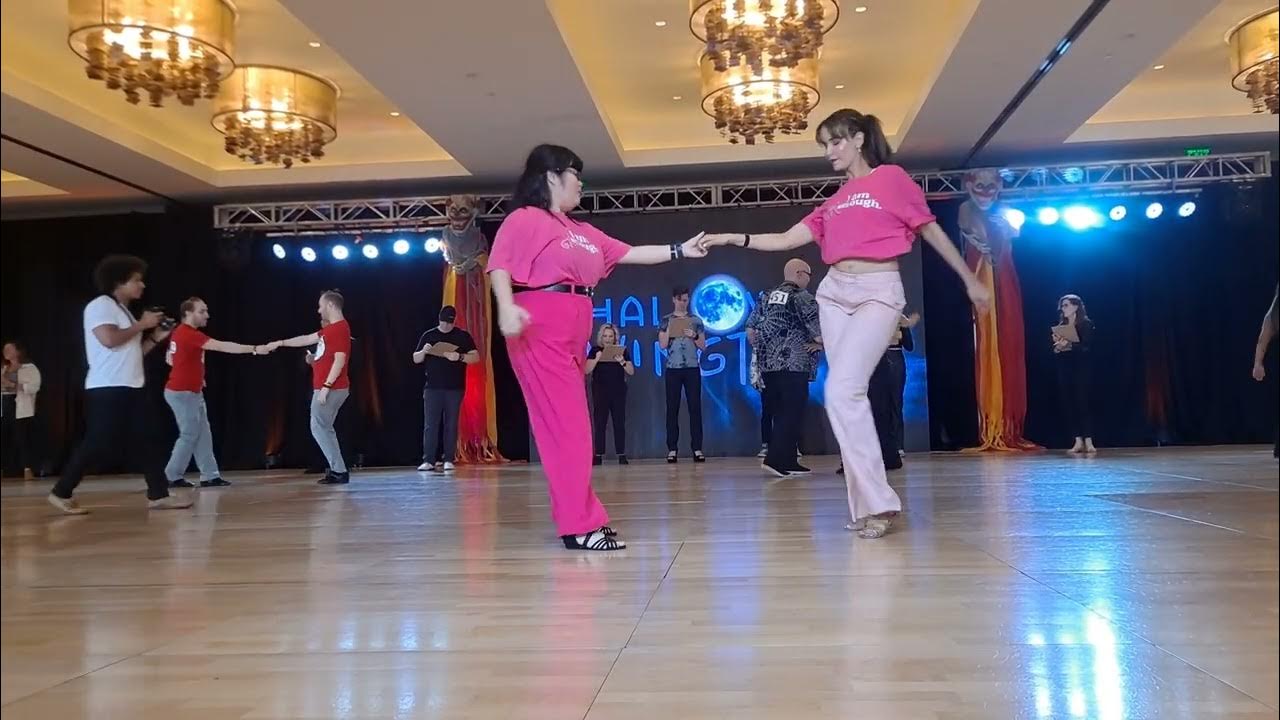 halloween swingthing novice strictly finals song 2 YouTube