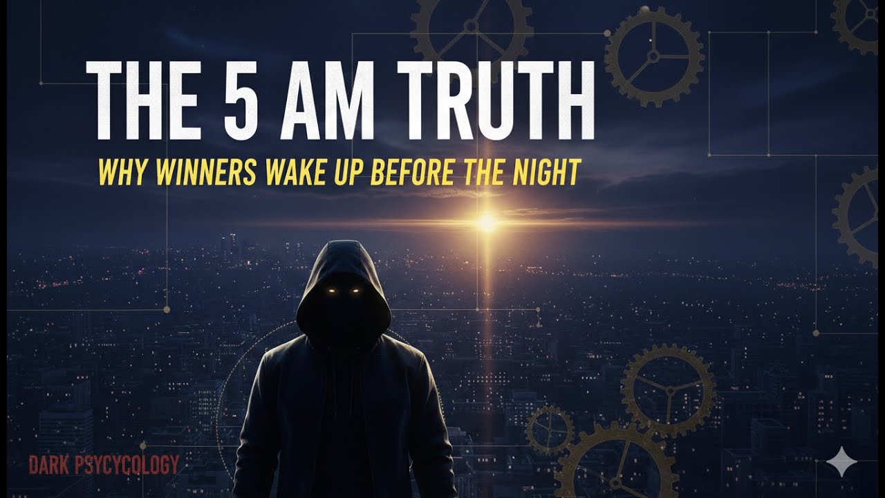The 5:00 AM Rule Is Not Discipline — It’s Psychological Warfare