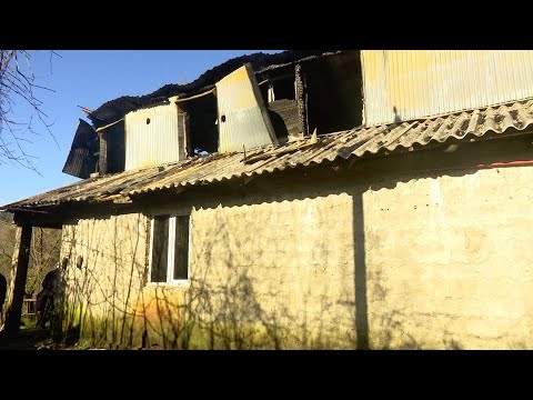 ხანძრის შედეგად დაზარალებული ოჯახი დახმარებას ითხოვს