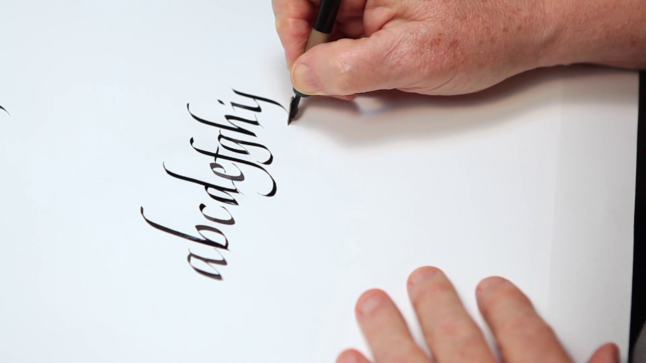 John Stevens Writing Italic John Stevens Calligraphy Letters Writing