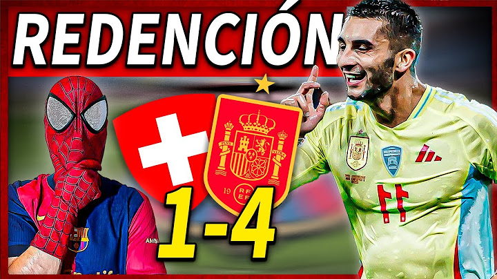 🤯🤯¡ESPAÑA GOLEA 4-1 a SUIZA en un PARTIDAZO con ASISTENCIA ESTELAR de LAMINE y GOL DE FERRAN TORRES!