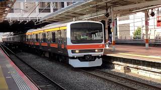 【東京出場】武蔵野線209系 M84編成 TK出場 津田沼発車