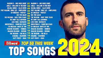 Maroon 5, Bruno Mars, Adele, Taylor Swift, The Weeknd, Dua Lipa, Selena Gomez - Billboard Hot 100