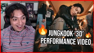 COOLEST PERFORMANCE VIDEO - Jungkook '3D' Performance Video Reaction