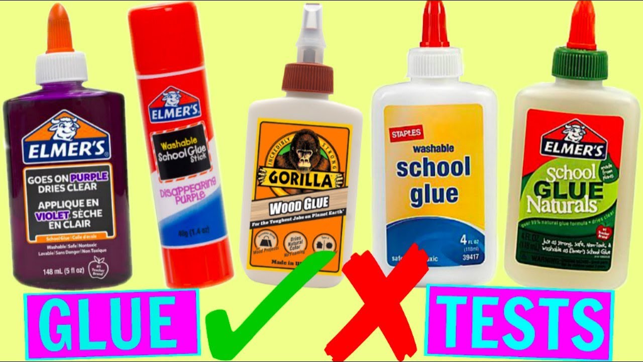 Testing Jot Glue for Slime - Jot Glue vs. Elmers Glue 