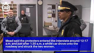 Two protesters in Seattle seriously injured after being struck by car on closed highway
