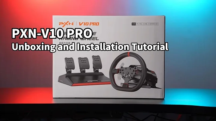 PXN V10 PRO Direct Drive Bundle & Unboxing Setup Tutorial