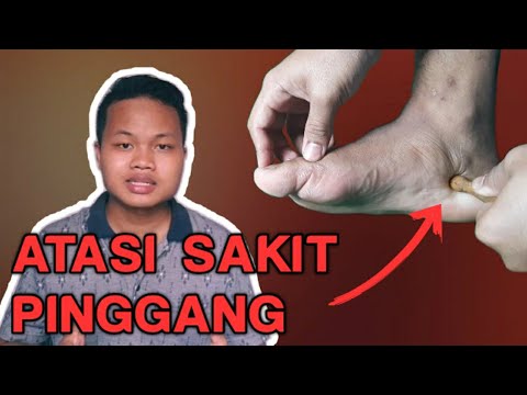 🔴 Cara mengatasi SAKIT PINGGANG ll Low Back Pain‼PIJAT REFLEKSI