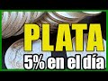 PLATA, explosión del 5% en el dia, ¿Qué está pasando?