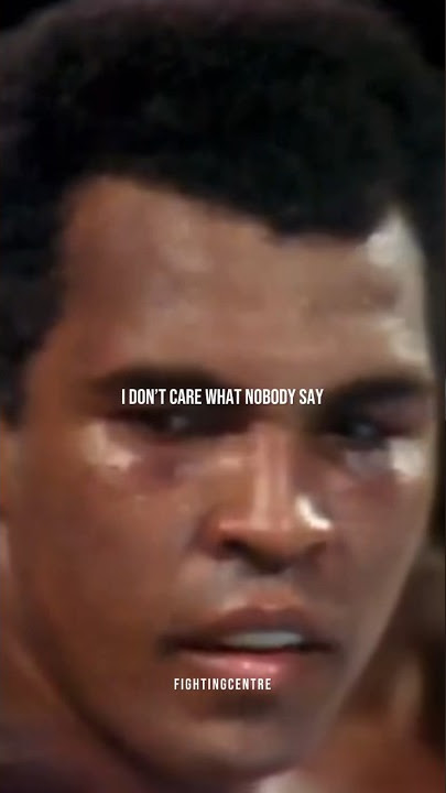 Larry Holmes Cries After Beating Muhammad Ali π