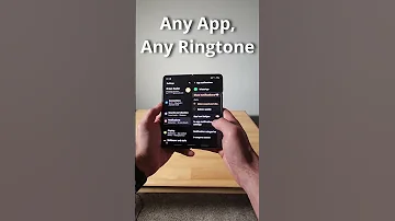 Any App Any Ringtone Samsung Galaxy Z Fold 4 S22 Ultra And More Shorts 