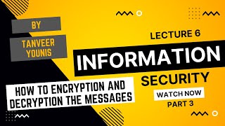 How To Encryption and Decryption the Messages | Encode and decode Functions | Lecture 6 part 3
