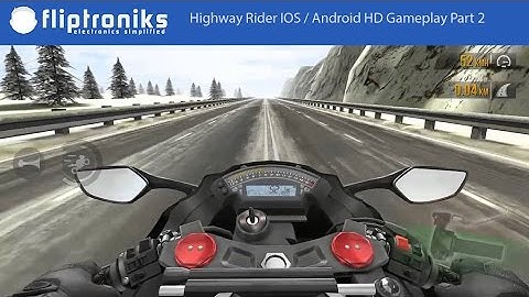 Highway Rider IOS / Android HD Gameplay Part 2 - Fliptroniks.com