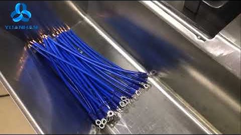 Full Automatic One head Cut Strip Twist Wire Crimping and Soldering Machine