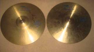Paiste Formula 602 Blue label 14'' Medium Hi-hat sound test