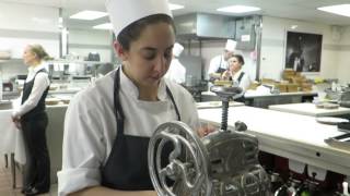 New York City - Peter Hernou visiting Eleven Madison Park part of the kitchen