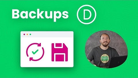 How To Create A Backup Of Your Divi Website