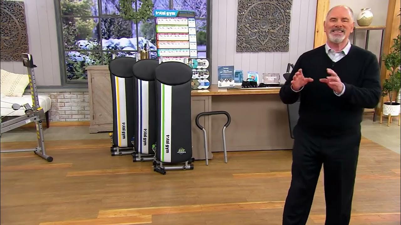 Total Gym FIT Ultimate 15 Levels of Resistance & Pilates Kit on QVC