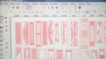 JDPaint 5.21design 2D  ডিজাইন l cnc router machine l Nurislam l call..01949-635726