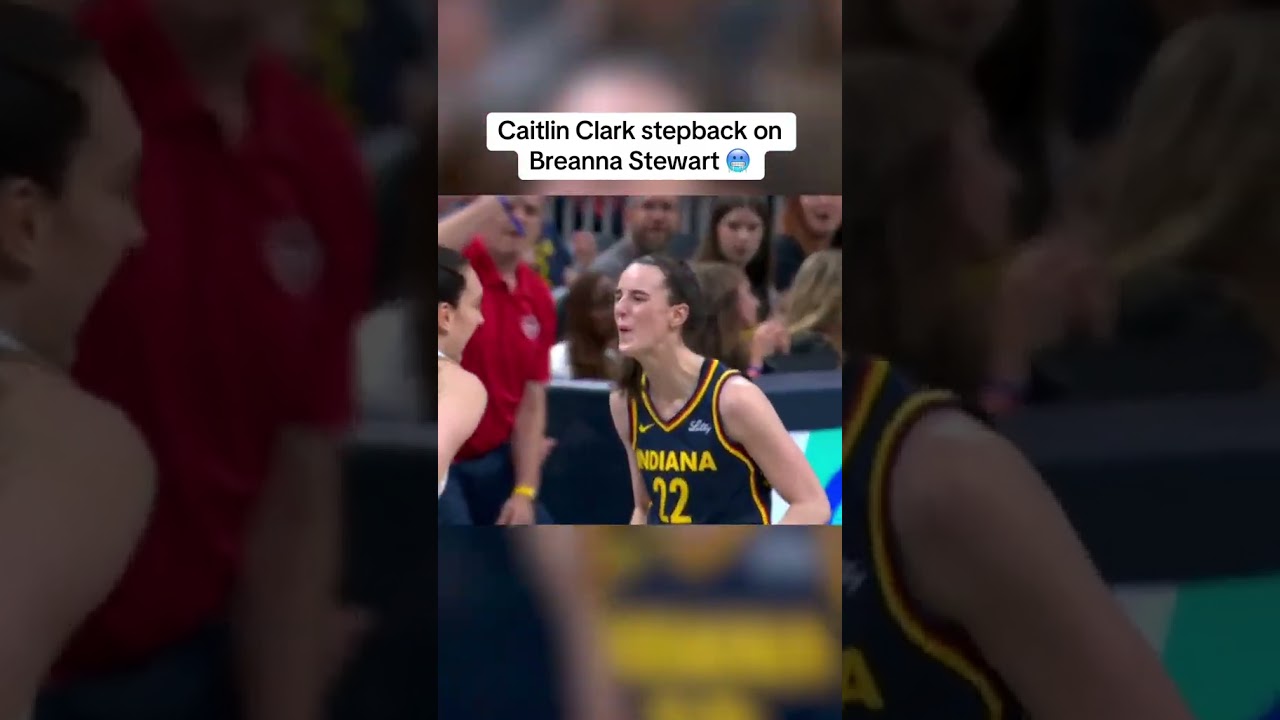 ⁣Caitlin Clark let her hear it 😂