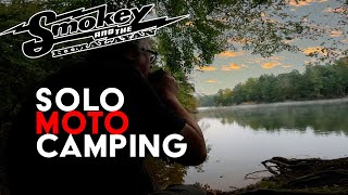 Ep 3: Royal Enfield Himalayan Solo Motocamping and Mucho Babble on the Smokey Mountain 500