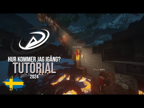 Hur kommer jag igång 2024? - Agonia SMP Tutorial (Svensk Minecraft Survival Server 2024)