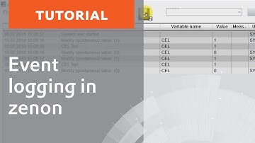 Event logging in zenon