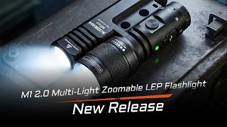 New Release: ACEBEAM Terminator M1 2.0 Dual Head LEP/LED Flashlight