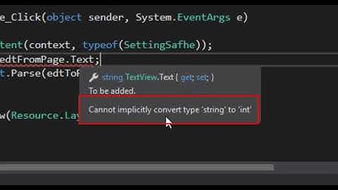 convert string to int in c#