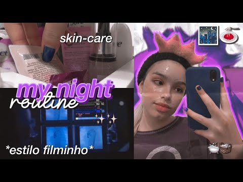 minha rotina da noite *my night routine* 🌃✨