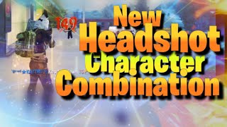 Headshot combination 🎯|best character combination for cs rank 🔥