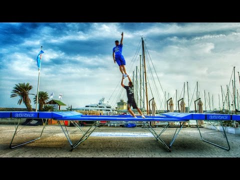 World's Best Trampoline Tricks! in 4K! Eurotramp