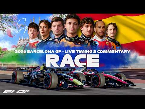 Video LIVE | F1 - 2026 Barcelona Catalunya GP | Race | Timing & Commentary | Spanish GP Sim Footage