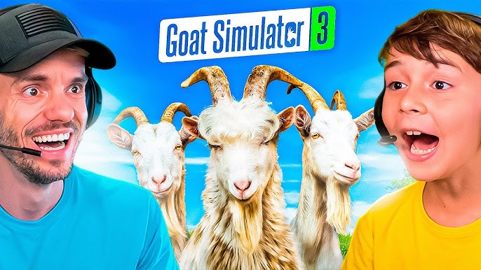 FÉRIAS NA PRAIA NO GOAT SIMULATOR 3 - Brancoala Games 