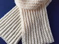 LESS THEN 3 HOURS | Crochet Scarf Tutorial